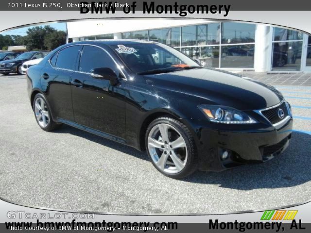 2011 Lexus IS 250 in Obsidian Black