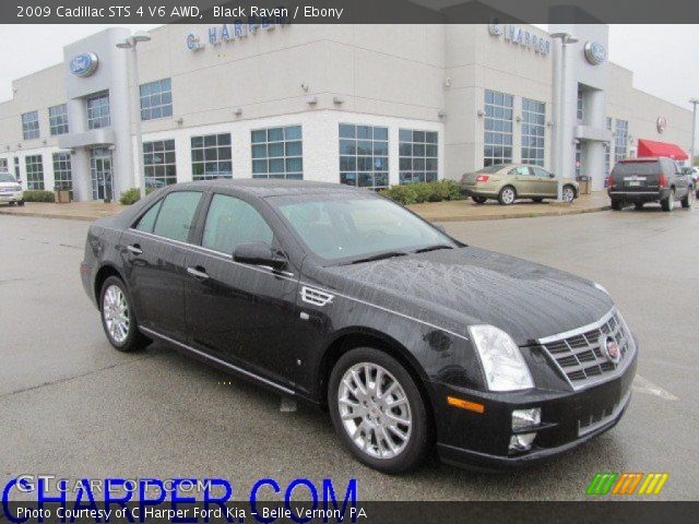 2009 Cadillac STS 4 V6 AWD in Black Raven