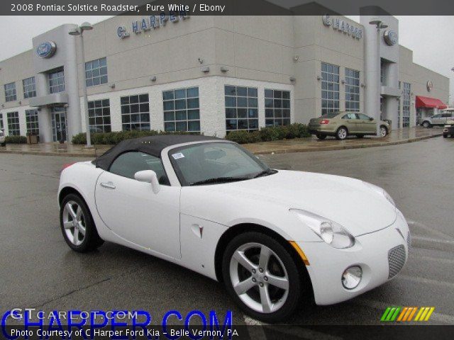 2008 Pontiac Solstice Roadster in Pure White