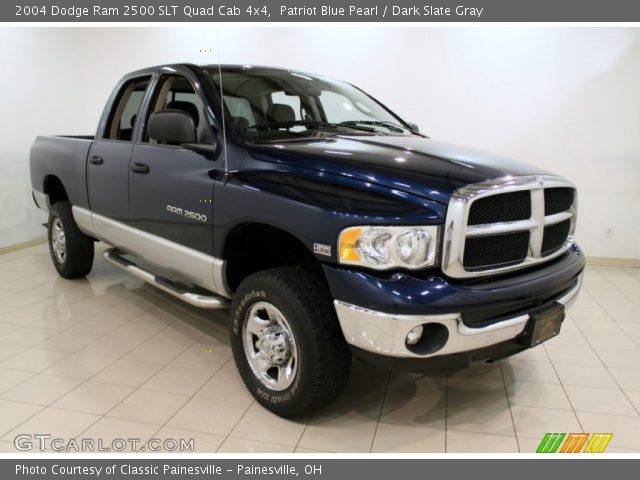 2004 Dodge Ram 2500 SLT Quad Cab 4x4 in Patriot Blue Pearl