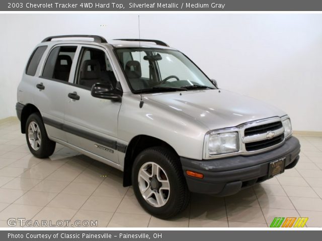 2003 Chevrolet Tracker 4WD Hard Top in Silverleaf Metallic