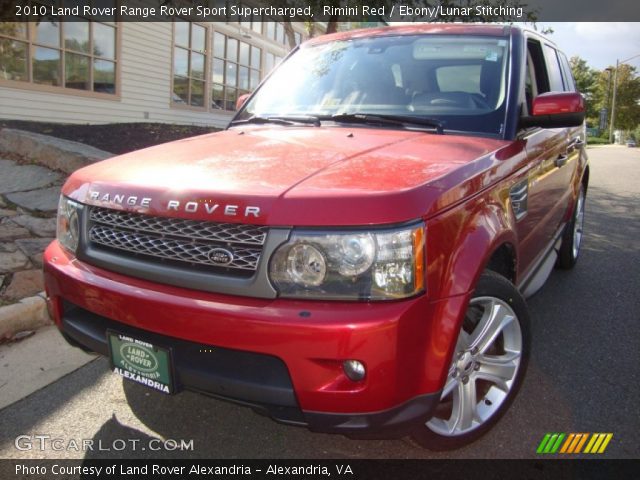 2010 Land Rover Range Rover Sport Supercharged in Rimini Red