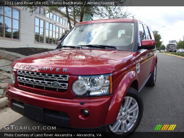 2011 Land Rover LR4 HSE in Rimini Red Metallic