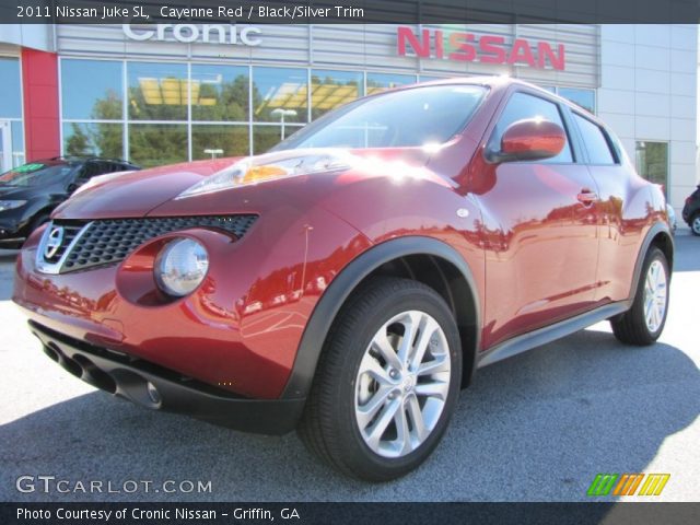 2011 Nissan Juke SL in Cayenne Red