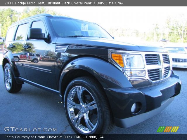 2011 Dodge Nitro Heat in Brilliant Black Crystal Pearl