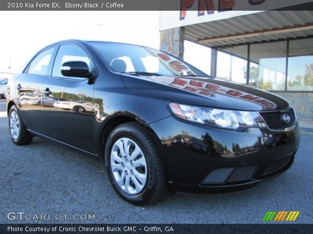 2010 Kia Forte EX in Ebony Black