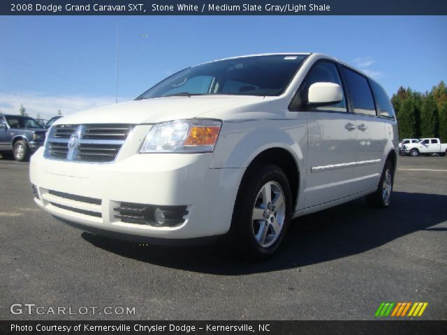 2008 Dodge Grand Caravan SXT in Stone White