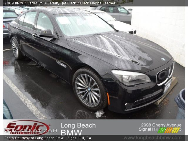 2009 BMW 7 Series 750i Sedan in Jet Black