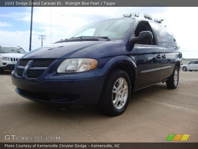 2003 Dodge Grand Caravan EX in Midnight Blue Pearl