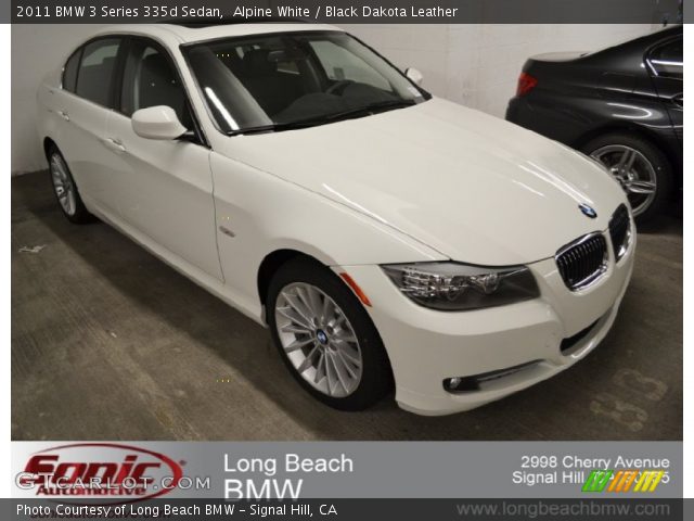 2011 BMW 3 Series 335d Sedan in Alpine White