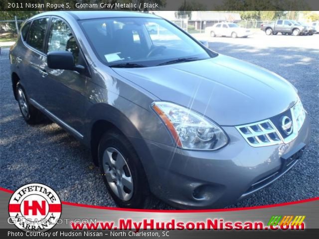 2011 Nissan Rogue S in Gotham Gray Metallic