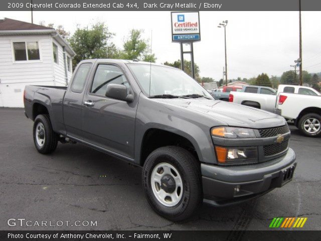 2009 Chevrolet Colorado Extended Cab 4x4 in Dark Gray Metallic
