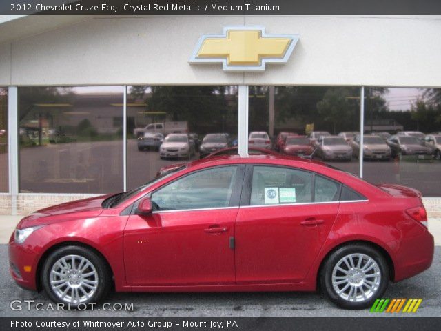 2012 Chevrolet Cruze Eco in Crystal Red Metallic