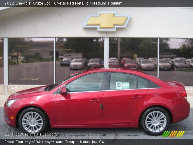 2012 Chevrolet Cruze Eco in Crystal Red Metallic