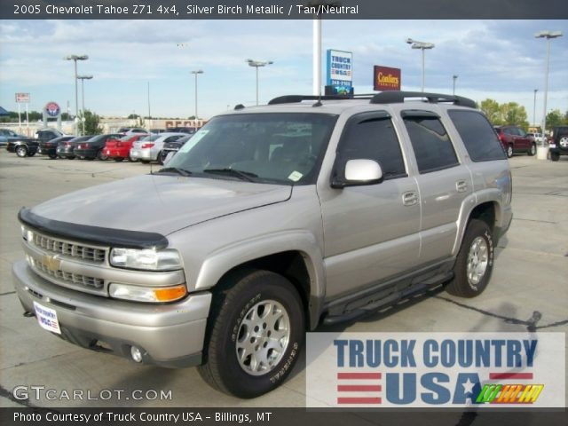 2005 Chevrolet Tahoe Z71 4x4 in Silver Birch Metallic