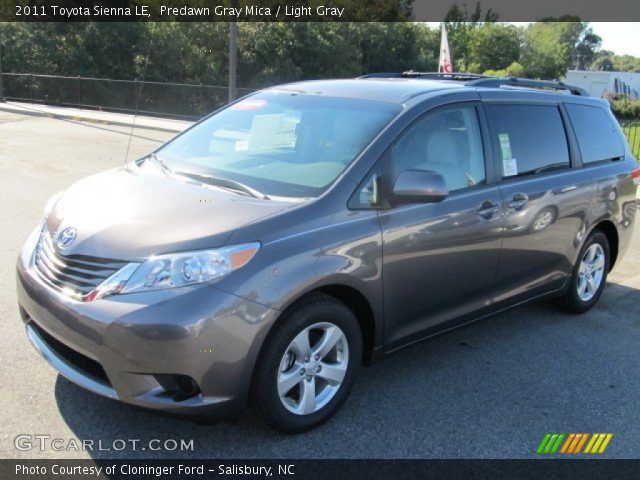 2011 Toyota Sienna LE in Predawn Gray Mica