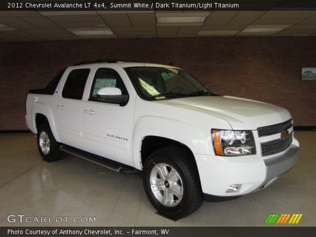 2012 Chevrolet Avalanche LT 4x4 in Summit White