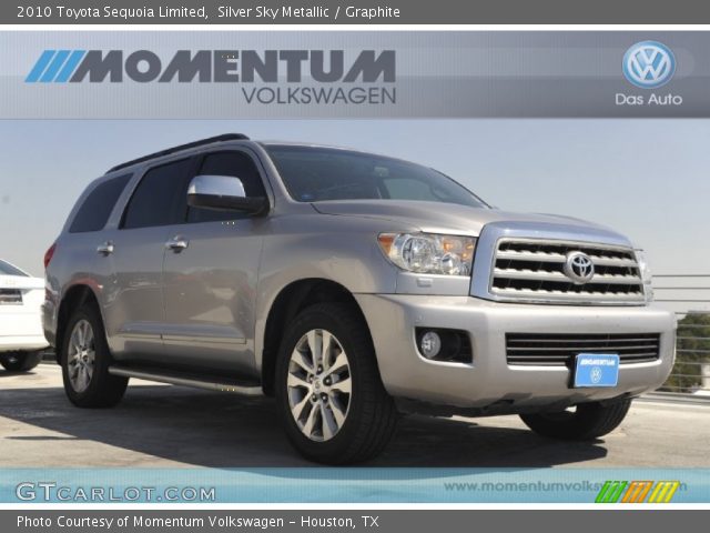 2010 Toyota Sequoia Limited in Silver Sky Metallic