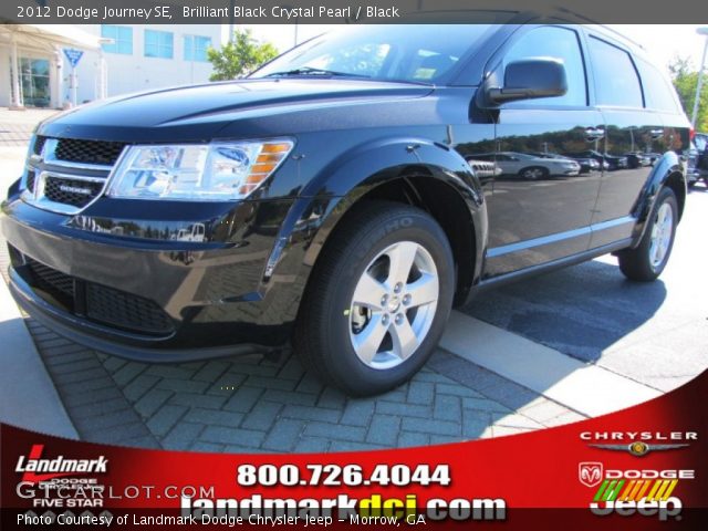 2012 Dodge Journey SE in Brilliant Black Crystal Pearl