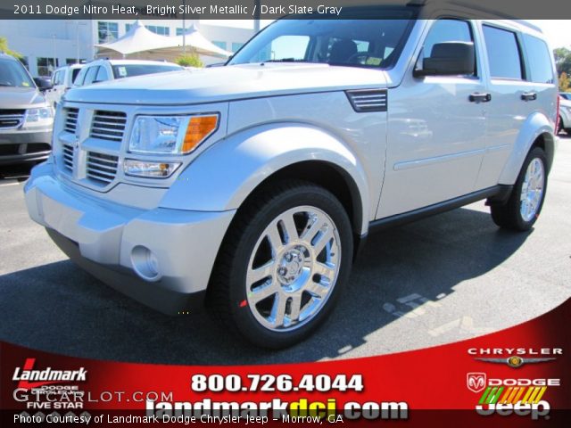 2011 Dodge Nitro Heat in Bright Silver Metallic