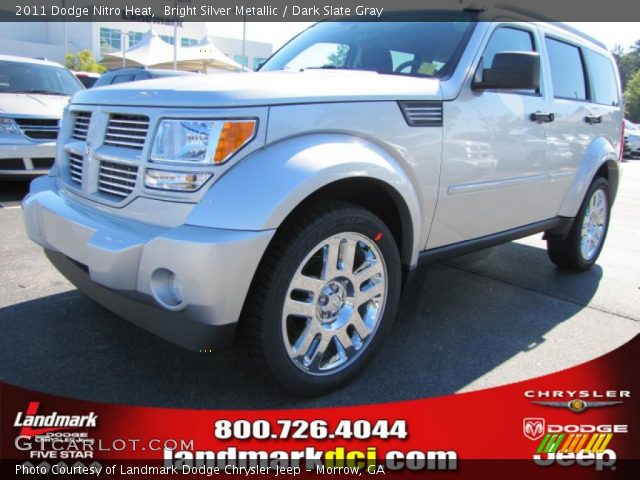 2011 Dodge Nitro Heat in Bright Silver Metallic