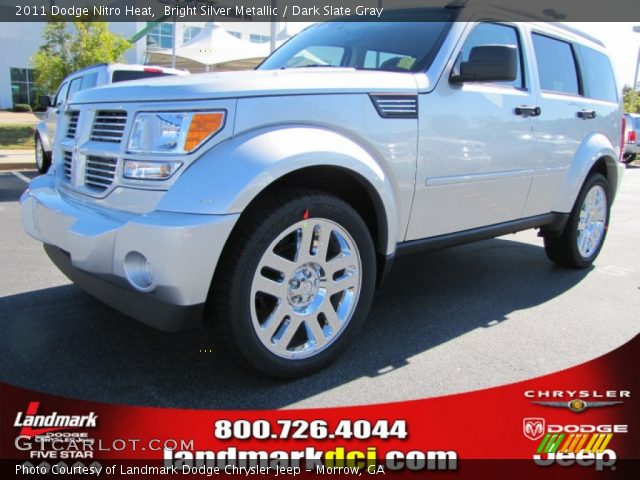 2011 Dodge Nitro Heat in Bright Silver Metallic