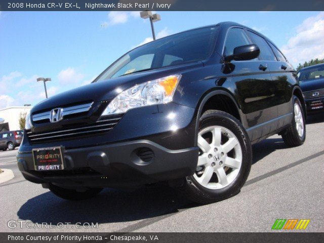 2008 Honda CR-V EX-L in Nighthawk Black Pearl