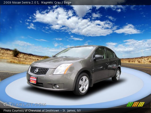 2009 Nissan Sentra 2.0 S in Magnetic Gray