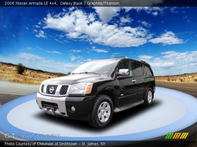 2006 Nissan Armada LE 4x4 in Galaxy Black