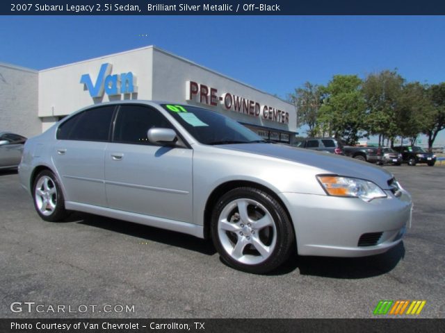 2007 Subaru Legacy 2.5i Sedan in Brilliant Silver Metallic