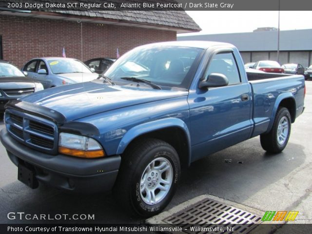 2003 Dodge Dakota SXT Regular Cab in Atlantic Blue Pearlcoat