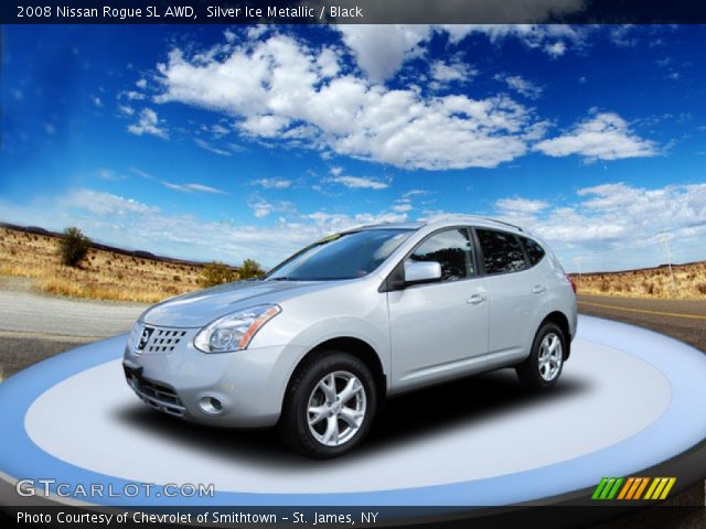 2008 Nissan Rogue SL AWD in Silver Ice Metallic