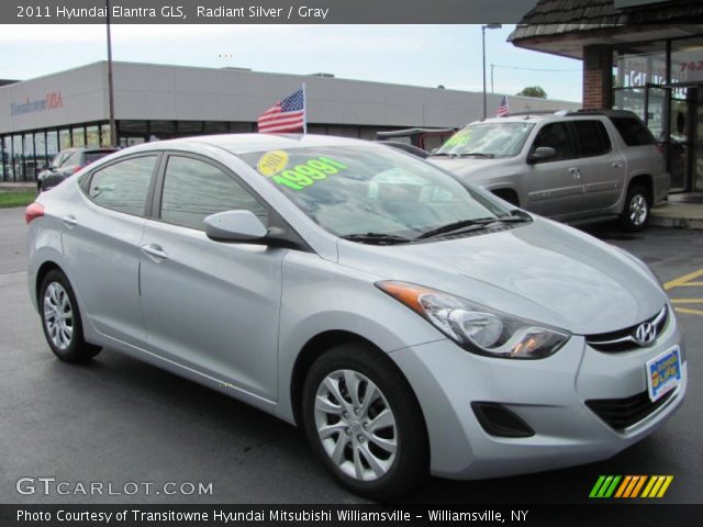 2011 Hyundai Elantra GLS in Radiant Silver