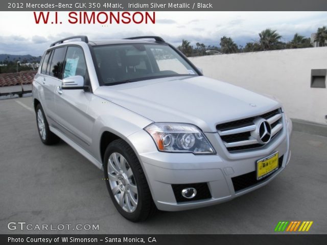 2012 Mercedes-Benz GLK 350 4Matic in Iridium Silver Metallic