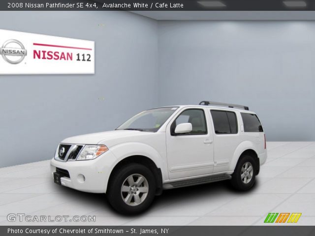 2008 Nissan Pathfinder SE 4x4 in Avalanche White