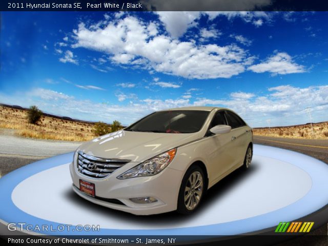 2011 Hyundai Sonata SE in Pearl White