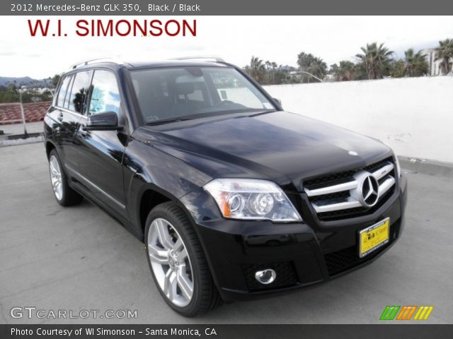 2012 Mercedes-Benz GLK 350 in Black