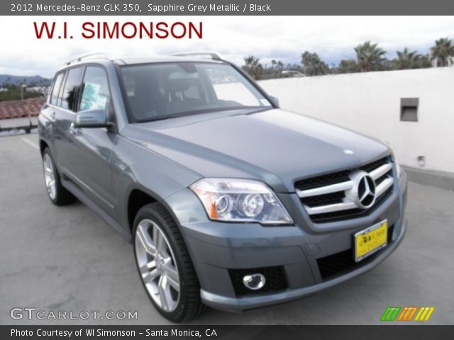 2012 Mercedes-Benz GLK 350 in Sapphire Grey Metallic