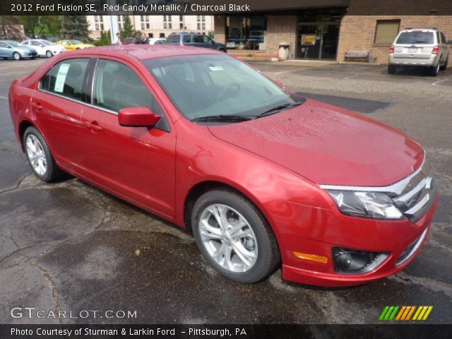 2012 Ford Fusion SE in Red Candy Metallic