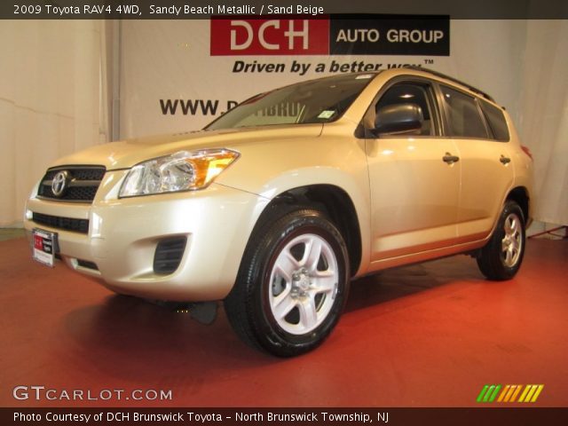 2009 Toyota RAV4 4WD in Sandy Beach Metallic