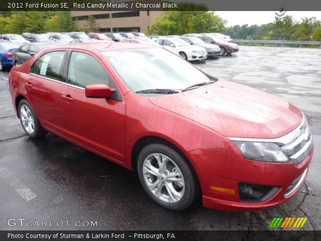2012 Ford Fusion SE in Red Candy Metallic