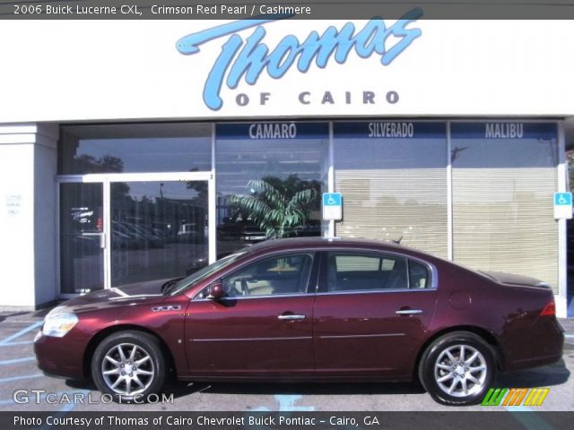 2006 Buick Lucerne CXL in Crimson Red Pearl