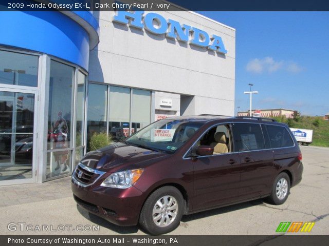 2009 Honda Odyssey EX-L in Dark Cherry Pearl