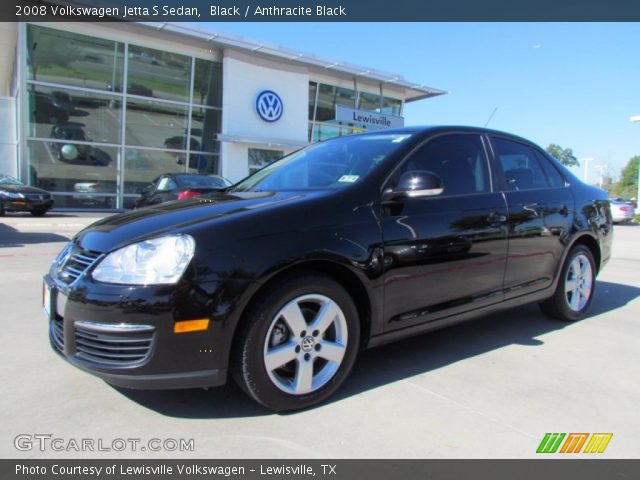 2008 Volkswagen Jetta S Sedan in Black