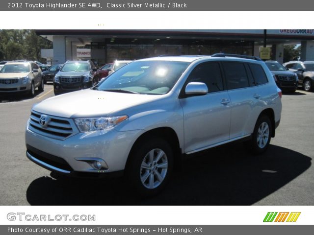 2012 Toyota Highlander SE 4WD in Classic Silver Metallic