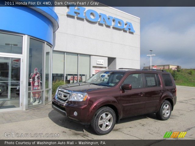 2011 Honda Pilot EX 4WD in Dark Cherry Pearl