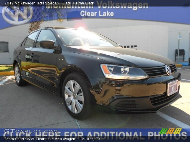 2012 Volkswagen Jetta S Sedan in Black