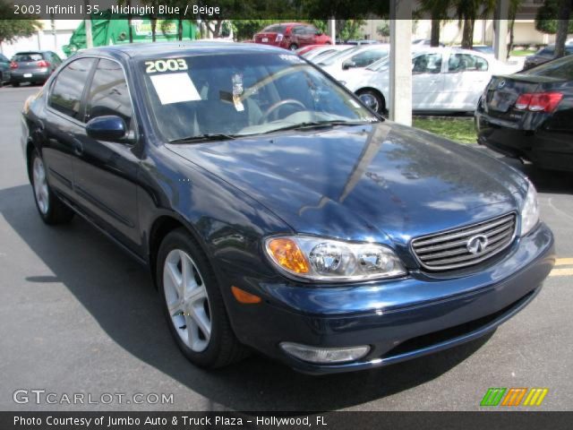 2003 Infiniti I 35 in Midnight Blue