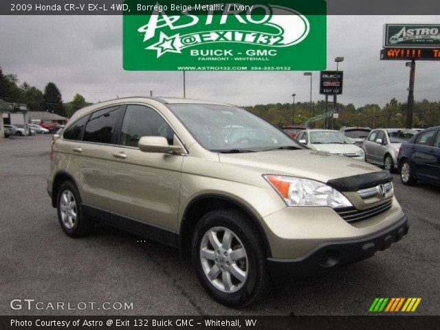 2009 Honda CR-V EX-L 4WD in Borrego Beige Metallic