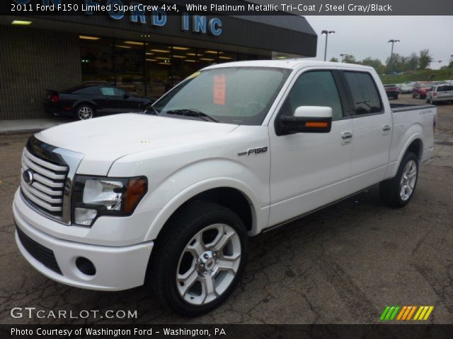 2011 Ford F150 Limited SuperCrew 4x4 in White Platinum Metallic Tri-Coat